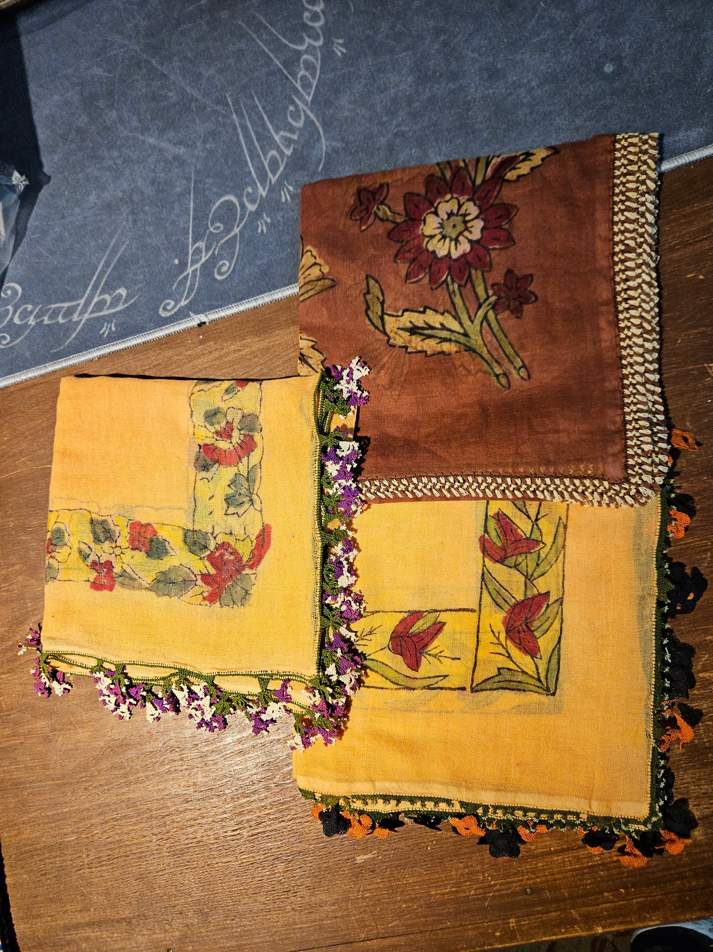 İğne Oyalı Yazma 3 Adet ioy003