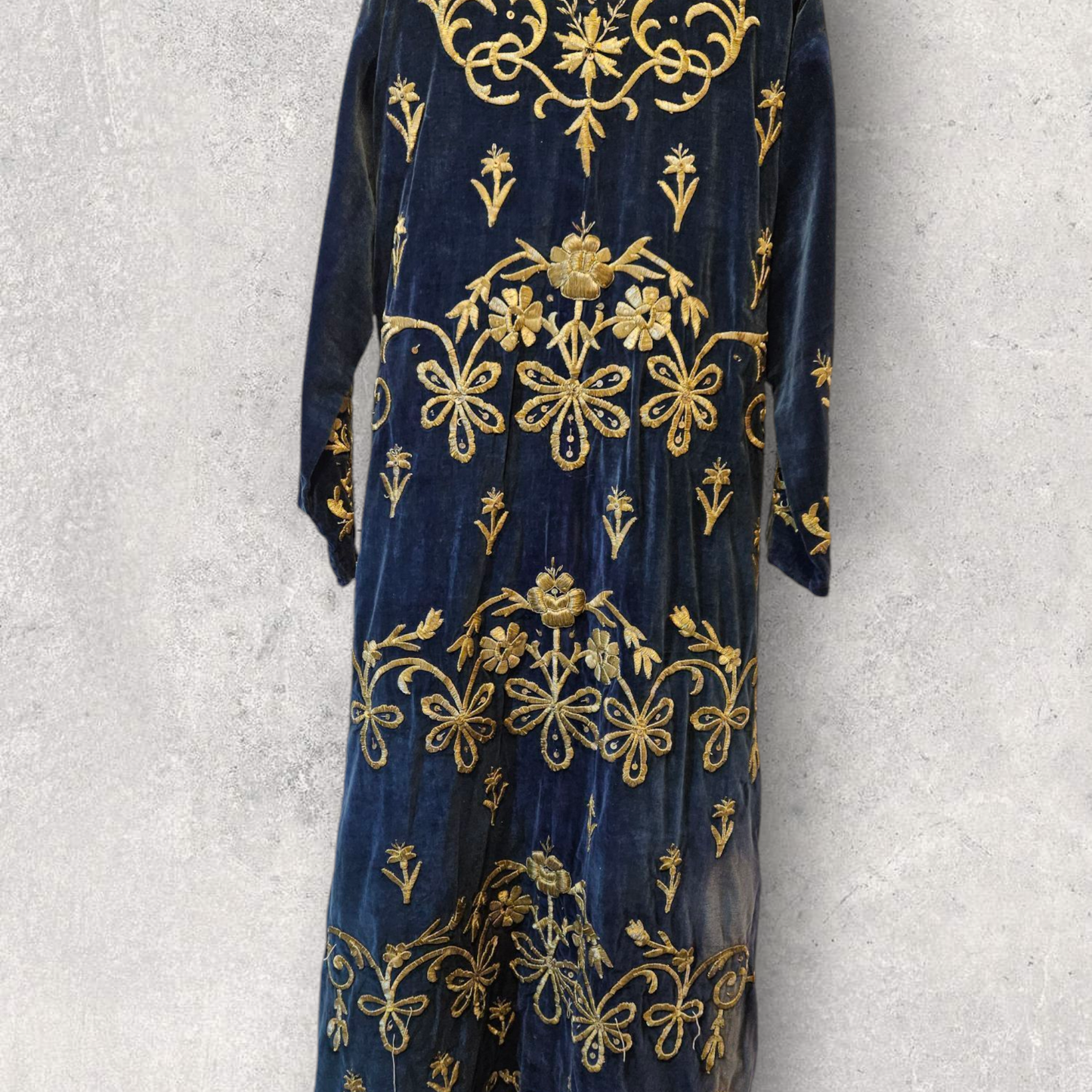 Bindallı Mavi Kaftan