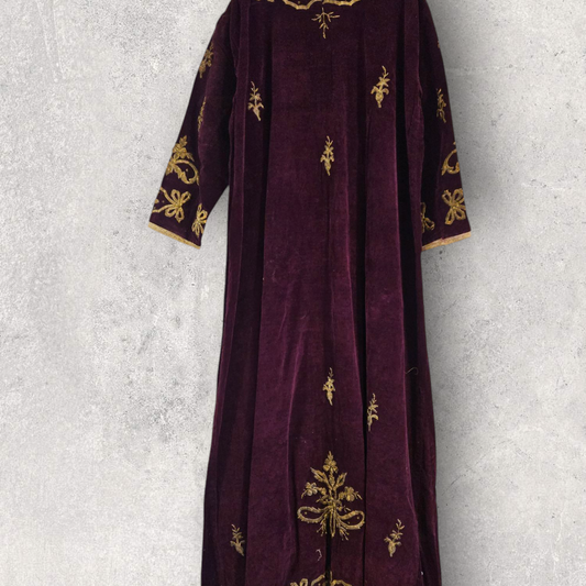 kadife bindallı kaftan