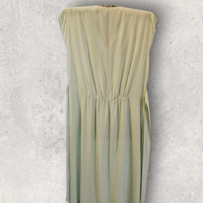 Açık Mavi İpek Gecelik