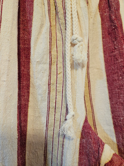 Cotton Coloured with Stripes Pants